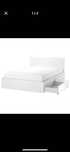 Łóżko Ikea Malm 160/200 z szufladami stan bdb