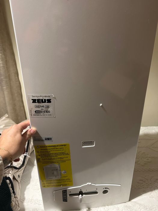 Esquentador novo nunca usado