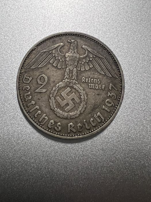 2 марки 1937 серебро