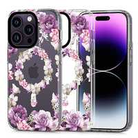 Tech-protect Magmood Magsafe Iphone 14 Pro Rose Floral