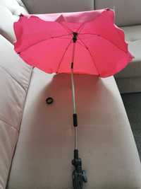 Parasolka do wózka /roweru różowa dla dziewczynki