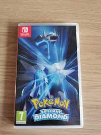 pokemon brilliant diamond  na konsole Nintendo Switch bdb stan wysyłka