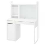 Biurko Micke Ikea 105x50 cm! Jak nowe + nadstawka i tablica !