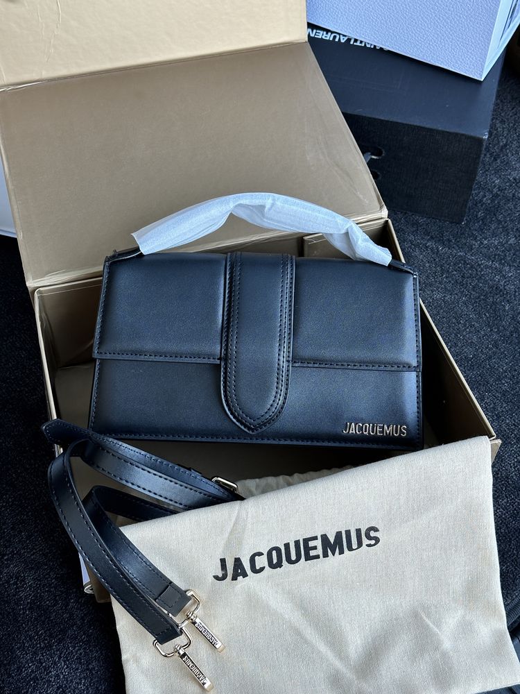 Сумка в стилі Jacquemus Le Grand Bambino Black