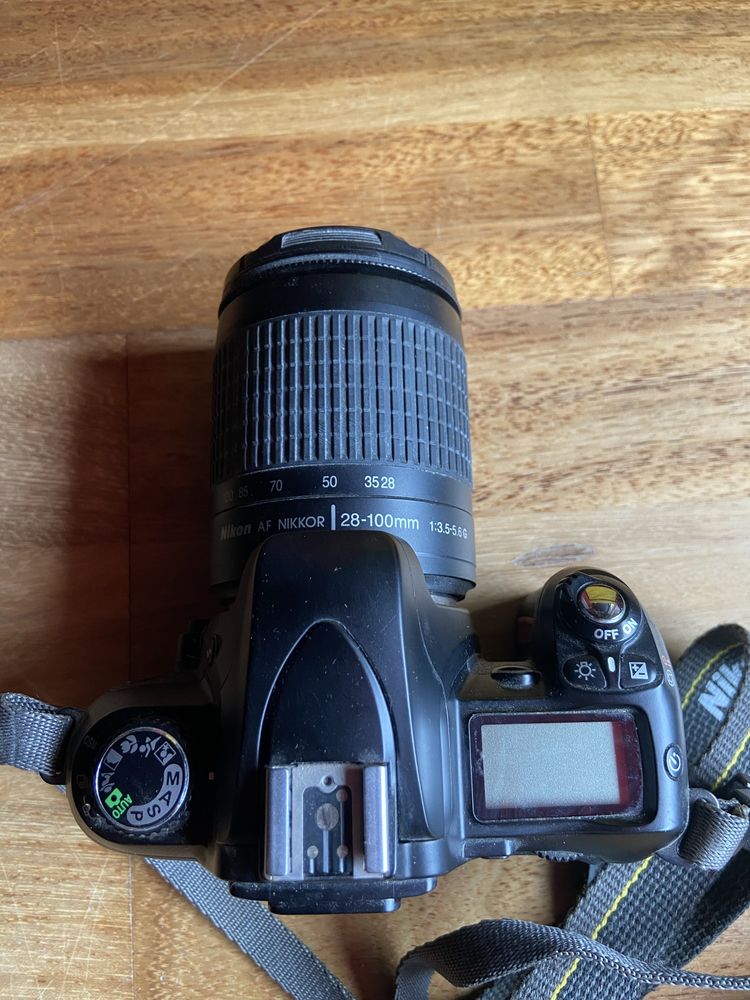 Nikon F75 + obiektyw + plecak + klisze – stan bdb, analog