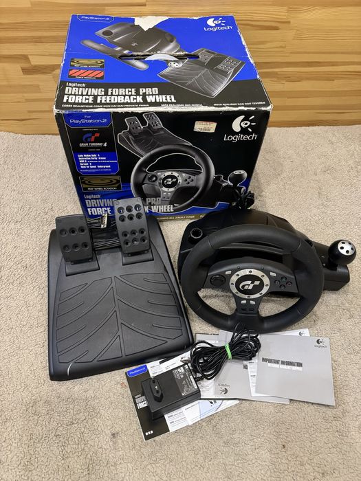 Хороший стан. Ігрове кермо logitech driving force pro