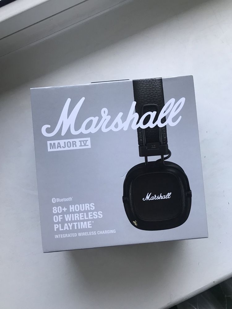 ОРИГИНАЛ Наушники Marshall major 4 (навушники Маршал чорні)