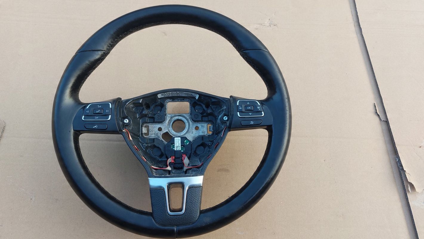 Kierownica Multifunkcja Skóra Vw Golf 6/5ka