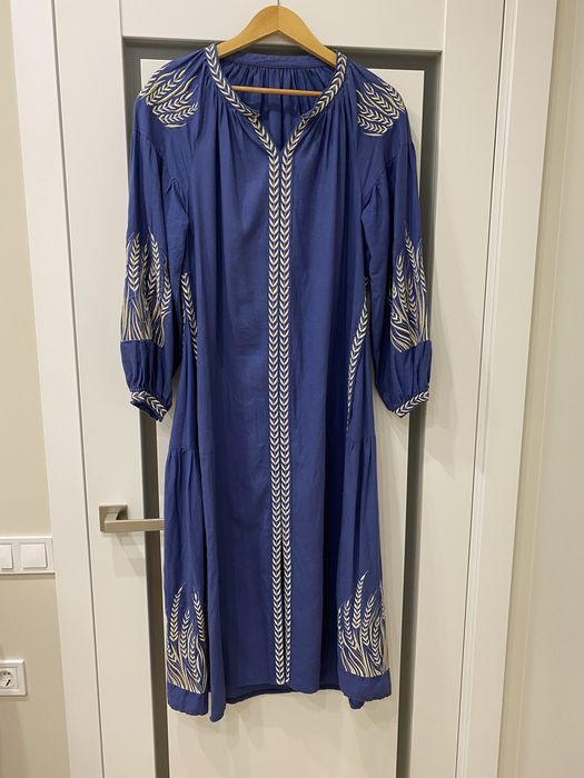 Сукня вишиванка синього кольору