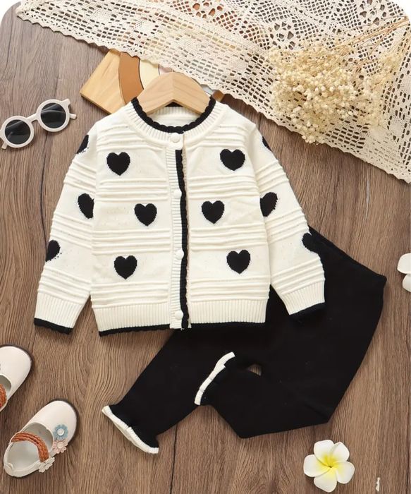 Дитячий костюм вязаний  зріст 74-80 см новий