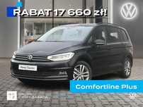 Volkswagen Touran Comfortline Plus 1.5 TSI + DSG, |7-osobowy (2+3+2) |hak| pakiet TECH|