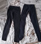 Trzy 3 pary za 15zl, legginsy czarne r. S