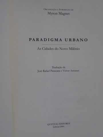Paradigma Urbano de Myron Magnet
