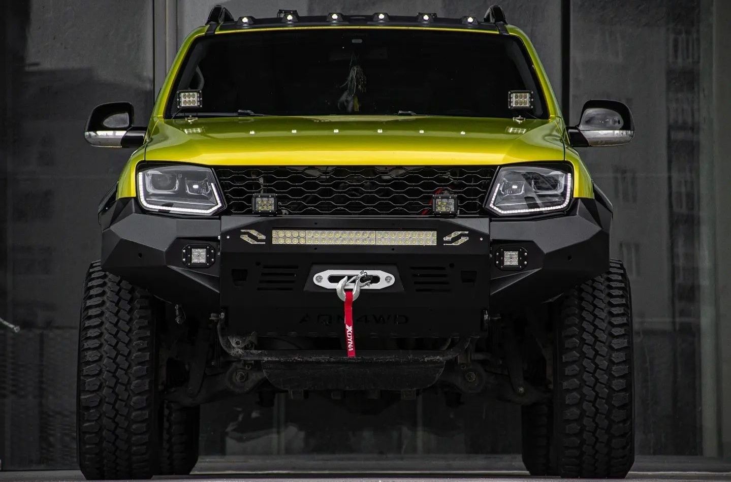 Zderzak przedni stalowy Combat Volkswagen Amarok 4x4 Offroad stal