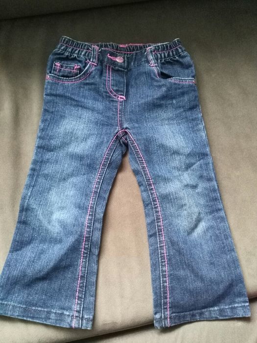Spodnie dżinsy jeansy rozmiar 86 jak nowe