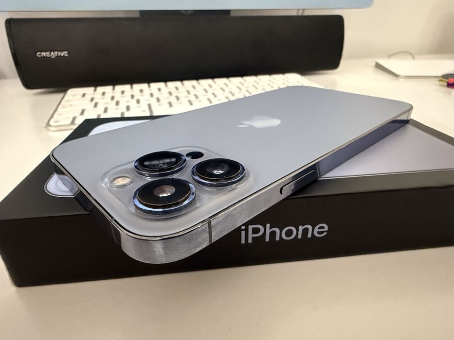 iPhone 13 Pro Max 128gb Sierra Blue Stan Idealny Bateria 100%