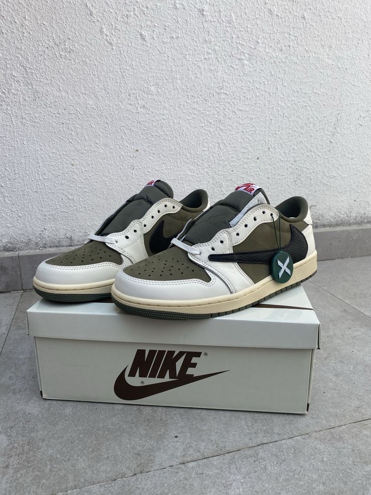 Air Jordan 1 Low - Travis Scott Medium Olive