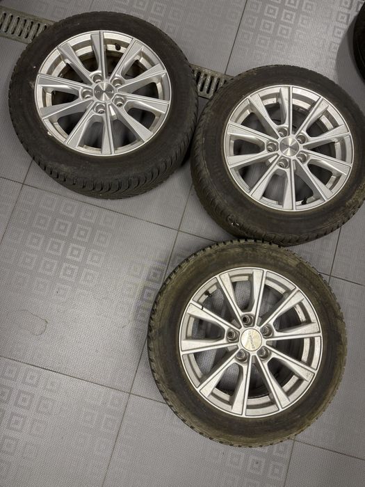 Felgi Gamaparts 5x112 + opony zimowe Continental WinterContact TS870