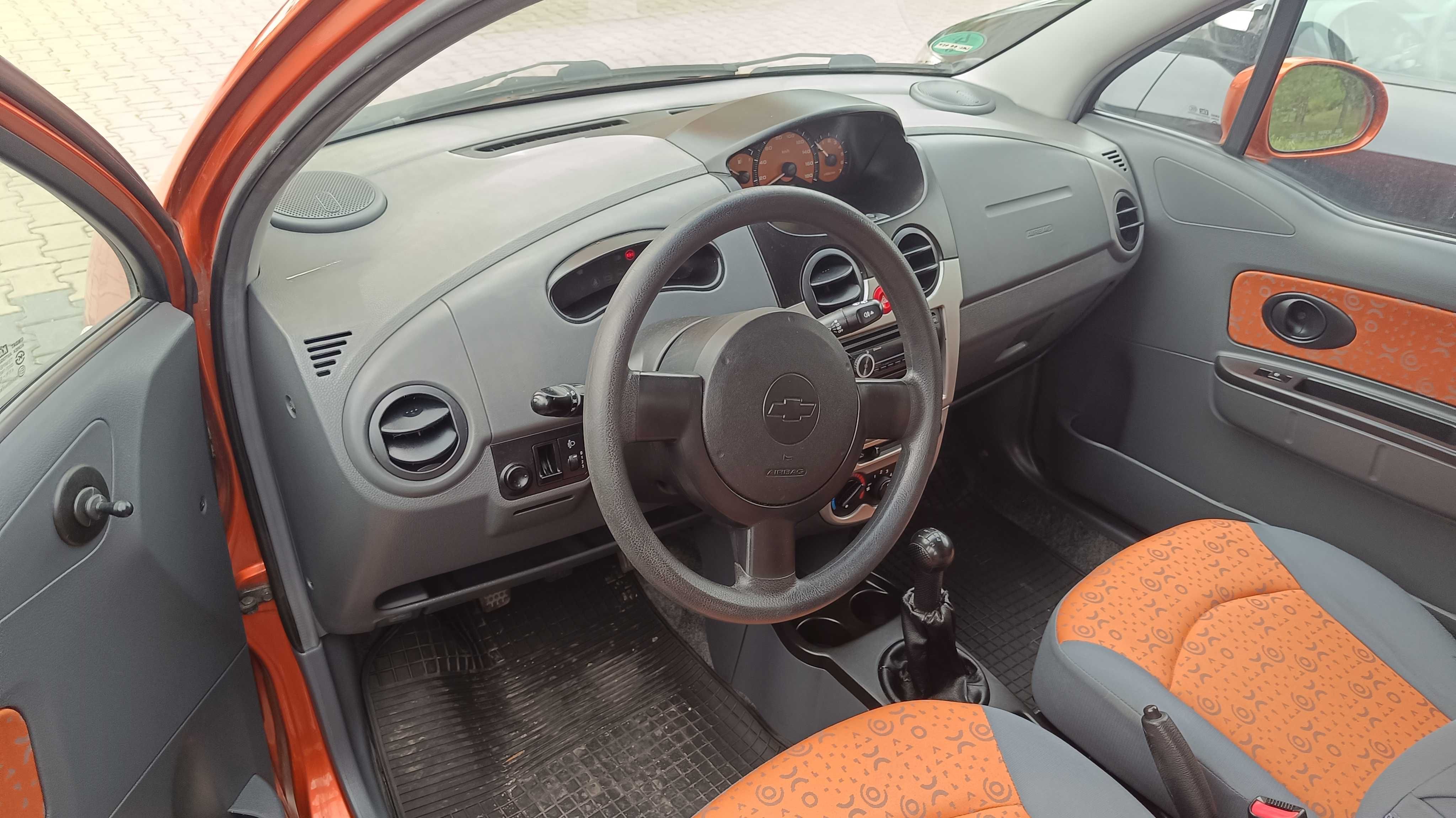 Chevrolet Matiz 2008 5d rudy b. dobry stan