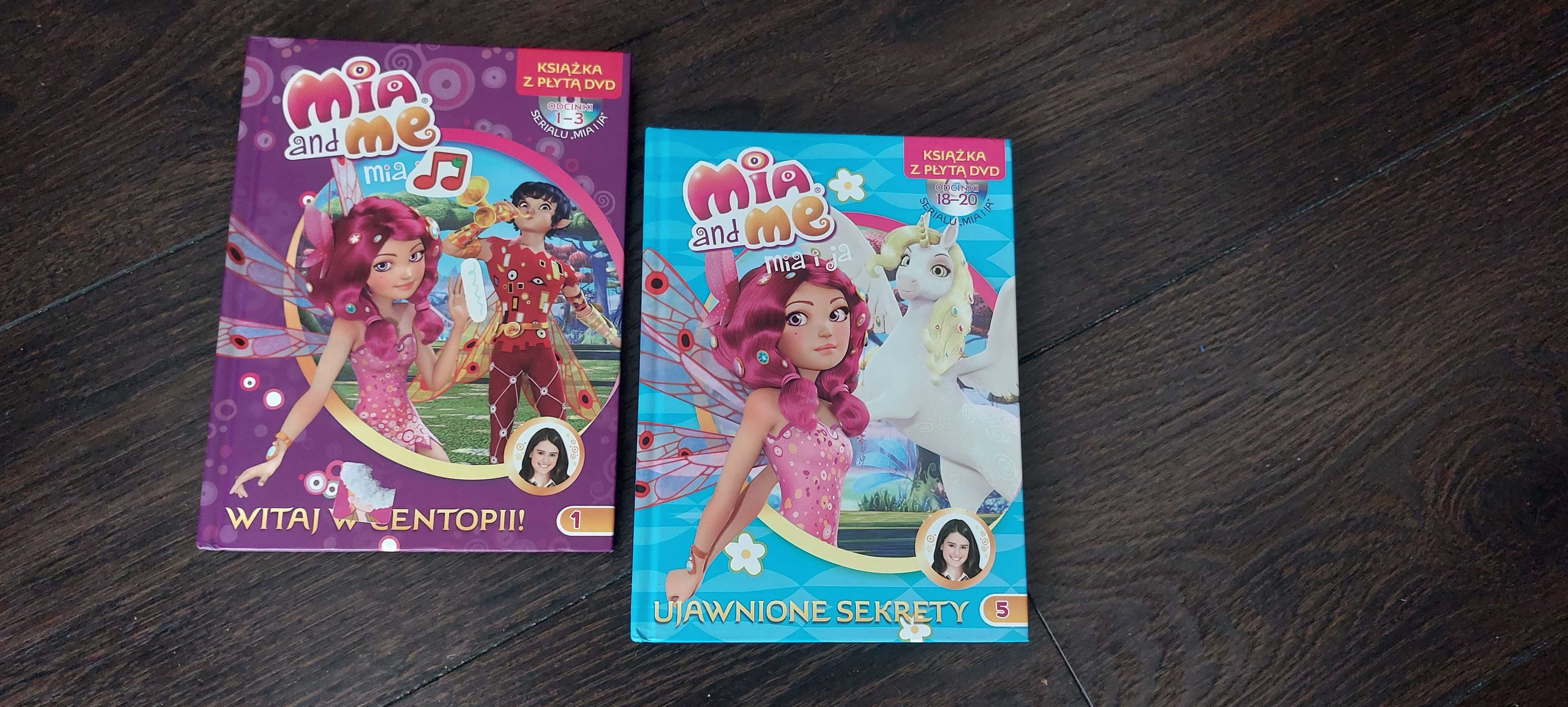 Płyta DVD z książką Mia and Me