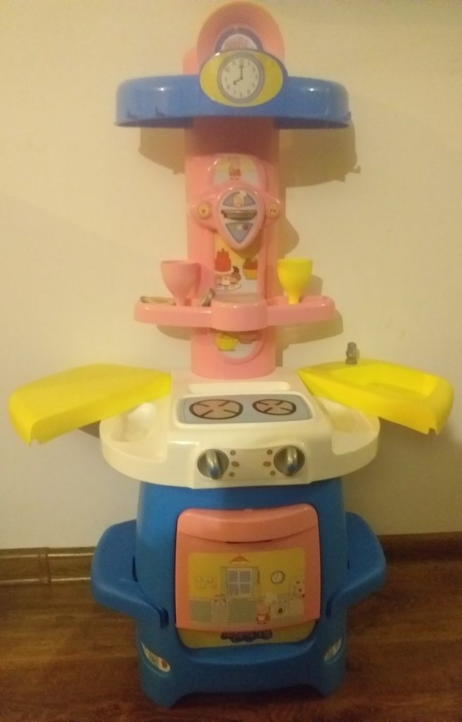 Kuchnia Świnki Peppy od Smoby plus mikser, czajnik, toster zabawkowy