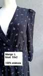 Mango L XL biust 53x2 sukienka w stylu retro midi babydoll urocza