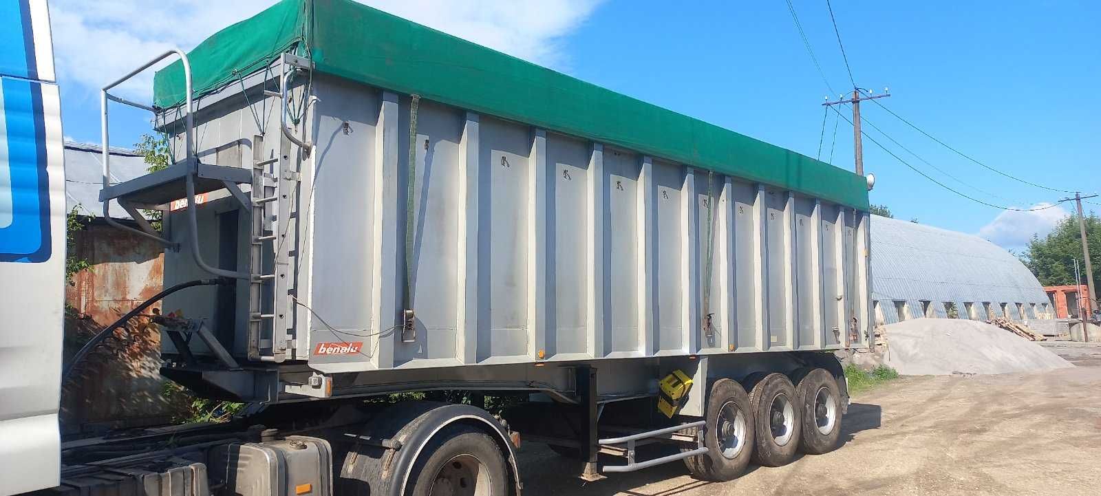 Продам напівпричіп самоскид Benalu