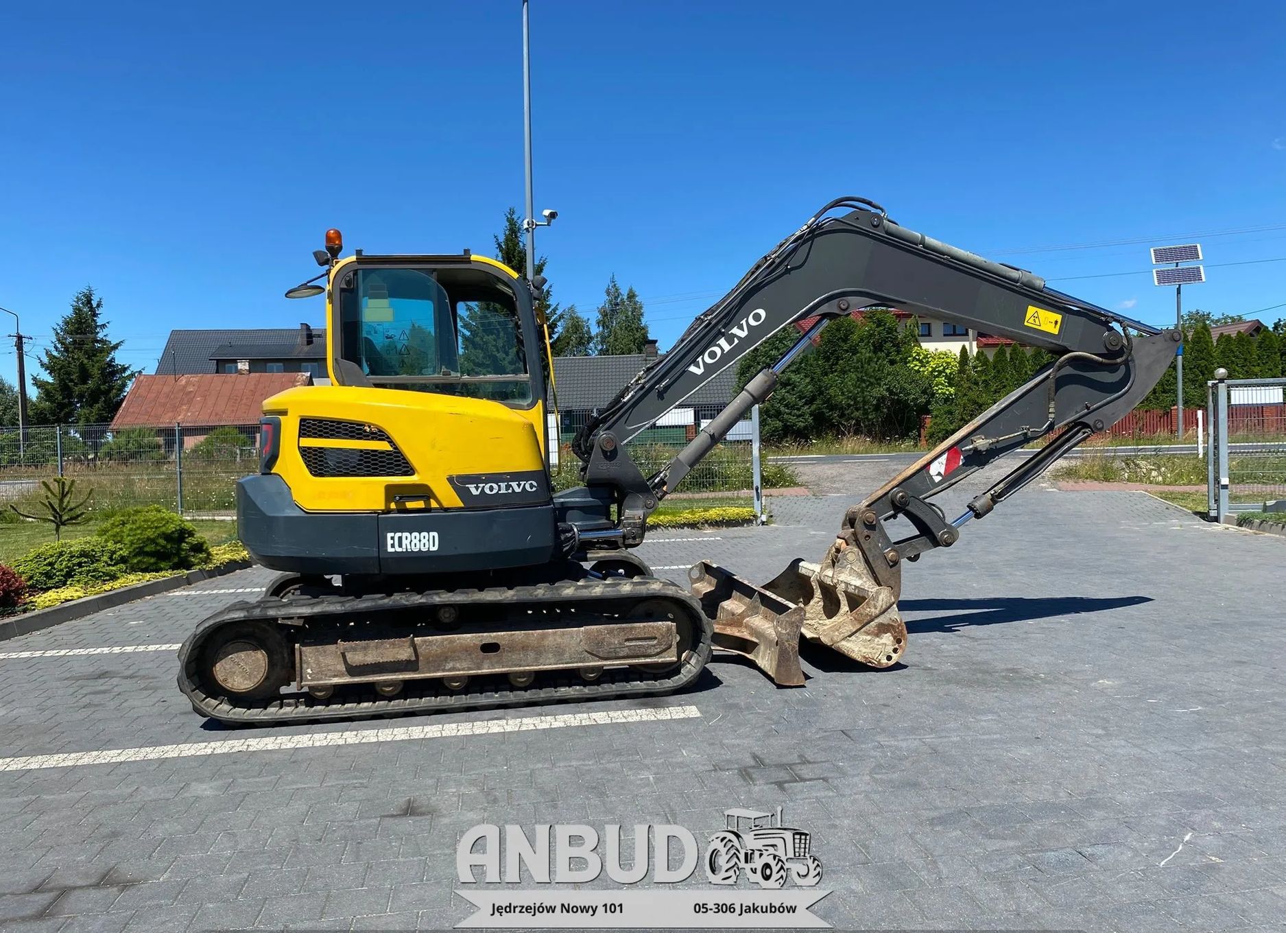 Volvo ECR 88D  Koparka gąsienicowa 8 t Kubota KX080 JCB 8080