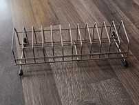 Stojak na kasety magnetofonowe metalowy
