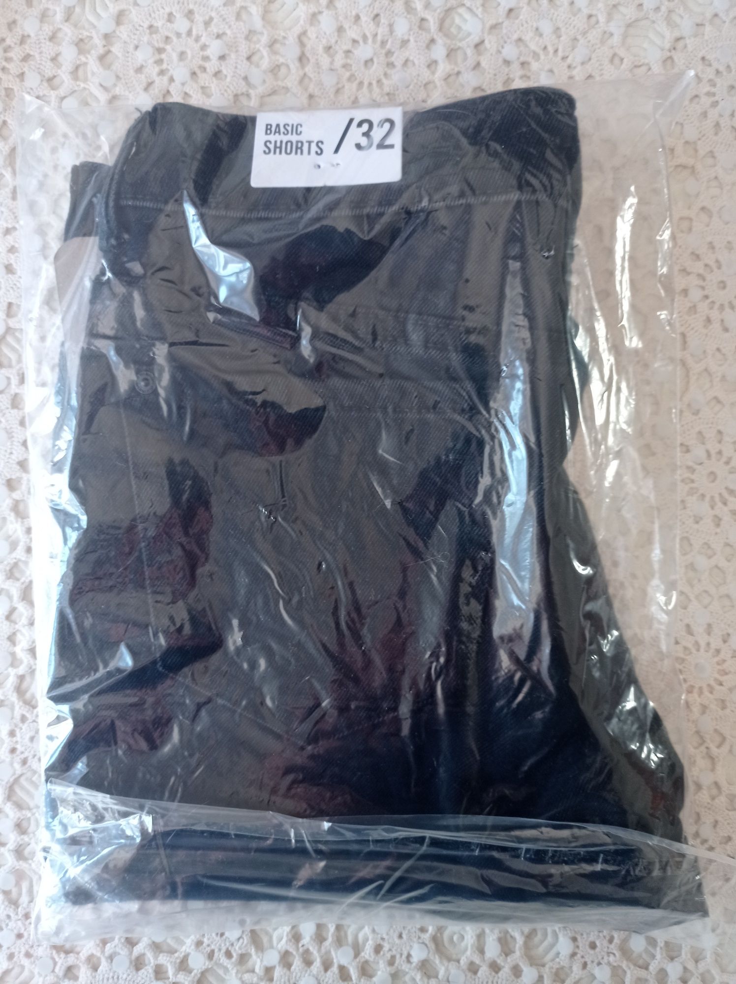 Calções ganga preta Mango NOVOS