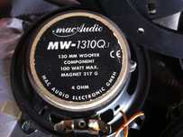 Par colunas auto, novas Mac Audio MW-1310Q.1