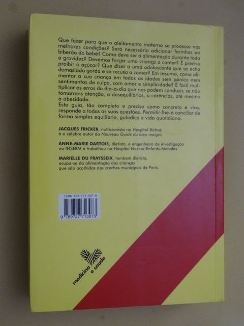 Guia da Alimentação da Criança de Jacques Fricker