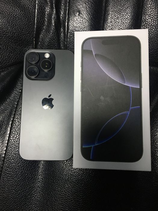 Apple iphone 16 Pro  256Gb Black Titanium Фізична сім