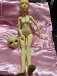 Лялька BJD-doll бжд кукла 42 см шарнірна + 2 голови + набір очей