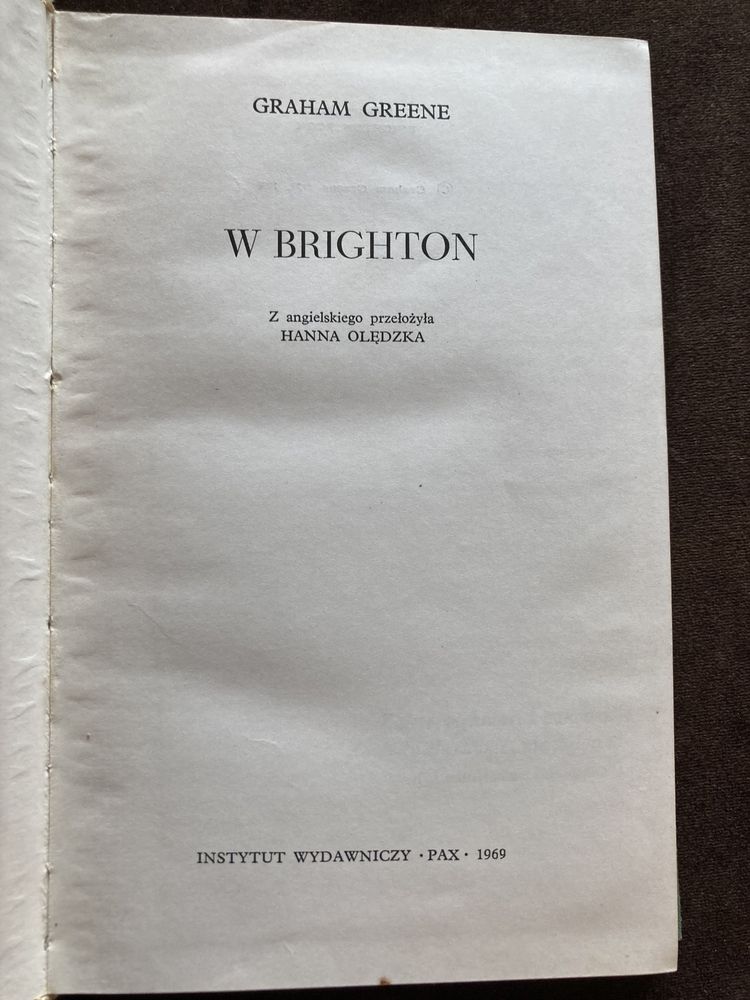 W Brighton Graham Greene