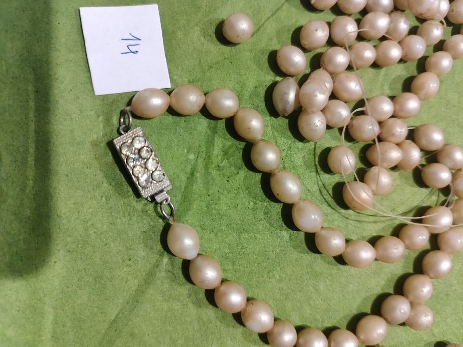 Colares pérolas vintage