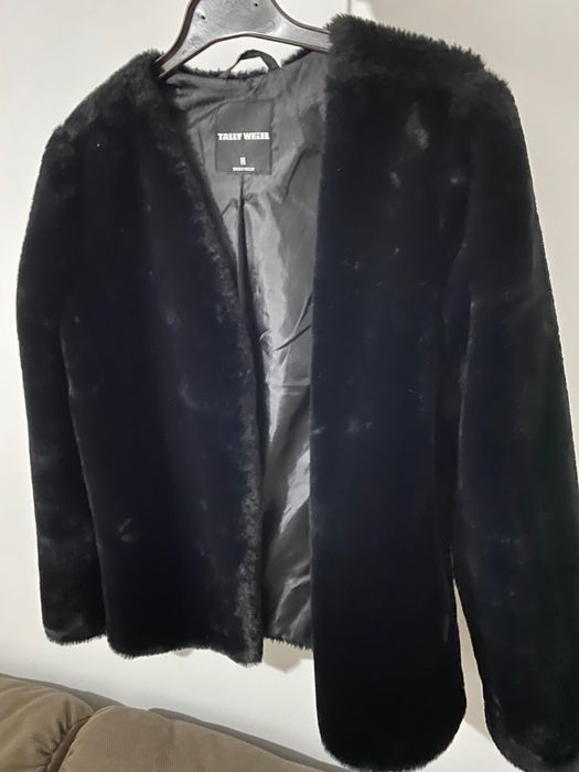 Kurtka sztuczne futerko damskie rozmiar M