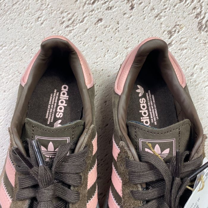 ji2744 оригінал жіночі кеди adidas samba og platform xlg dark brown