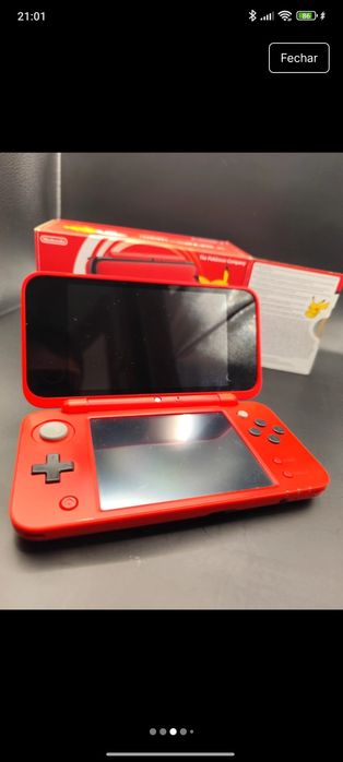 Nintendo 2DS XL Pokeball Limited Edition Nova na Caixa