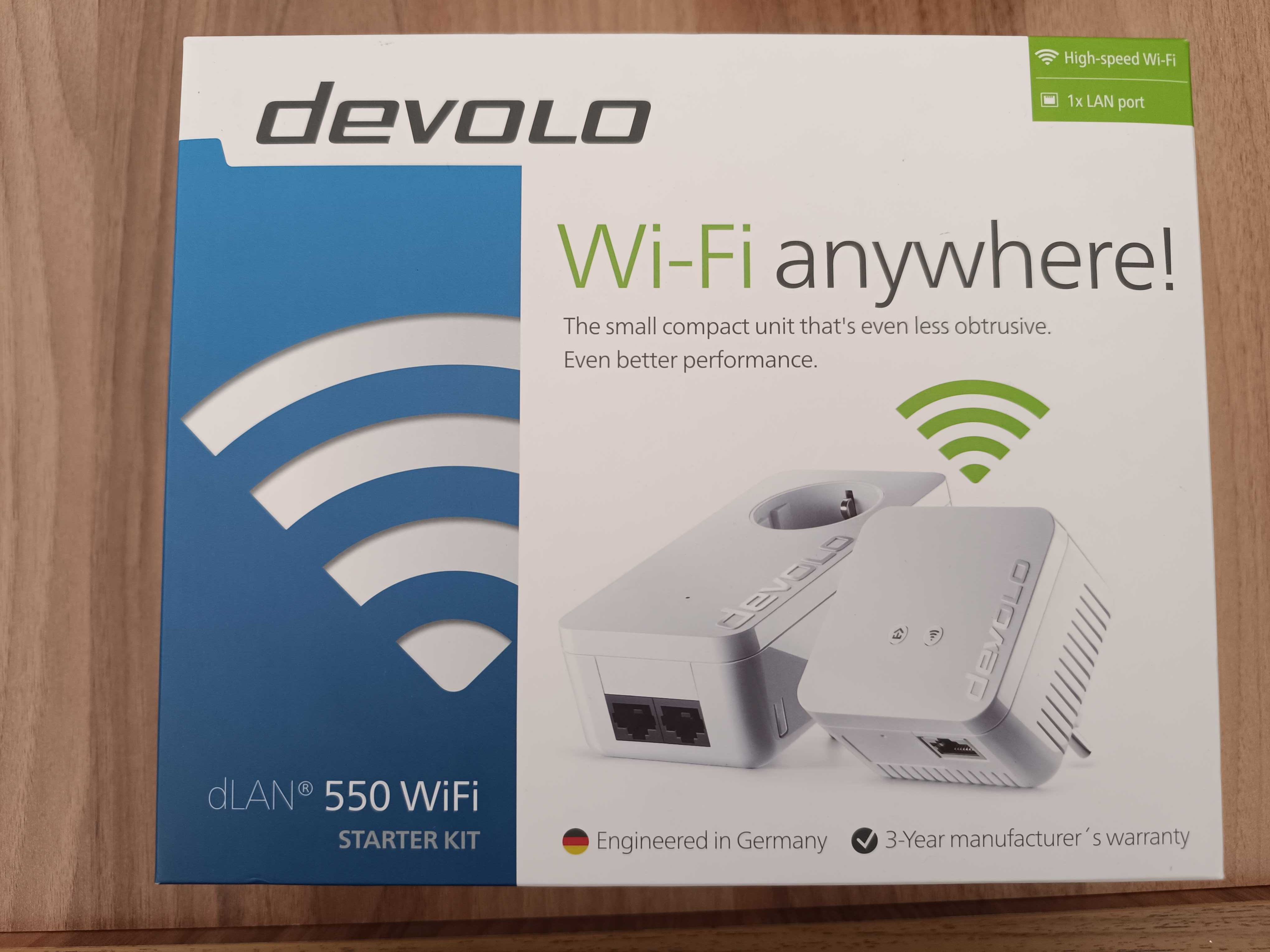 Devolo dLan 550WiFi Starter Kit - Powerline WiFi