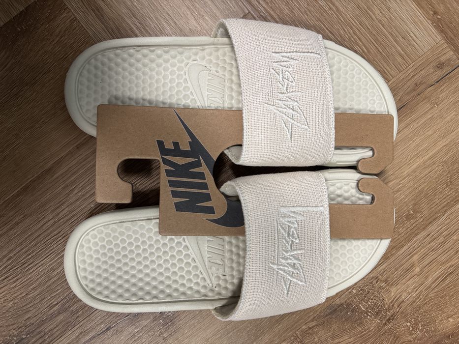 Klapki Benassi x Stüssy