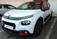 Citroën C3 1.2 PureTech – Branco e Vermelho – Muito estimado