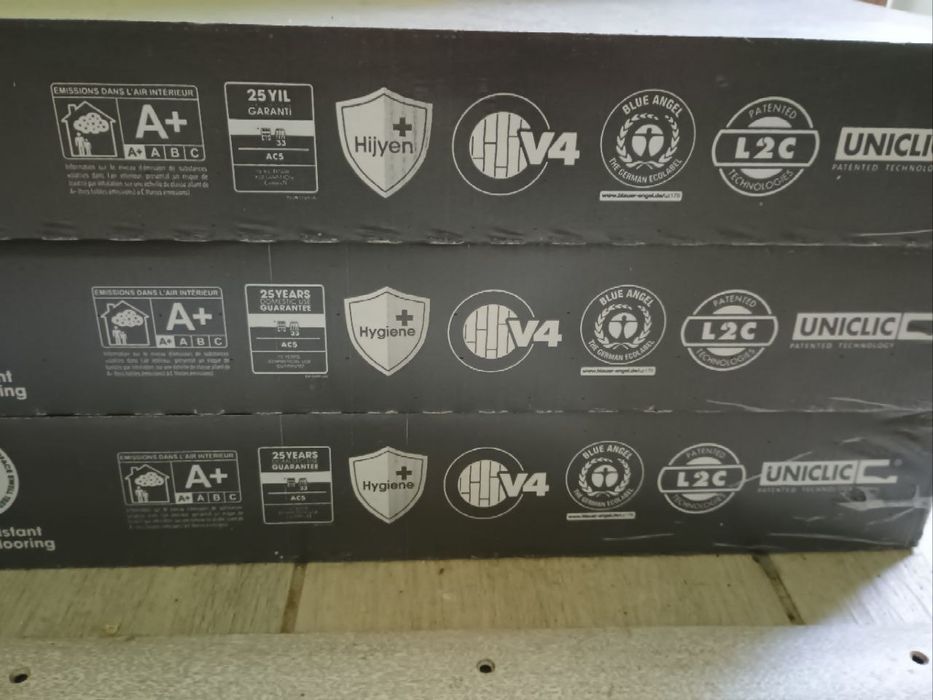 Ламінат, залишки