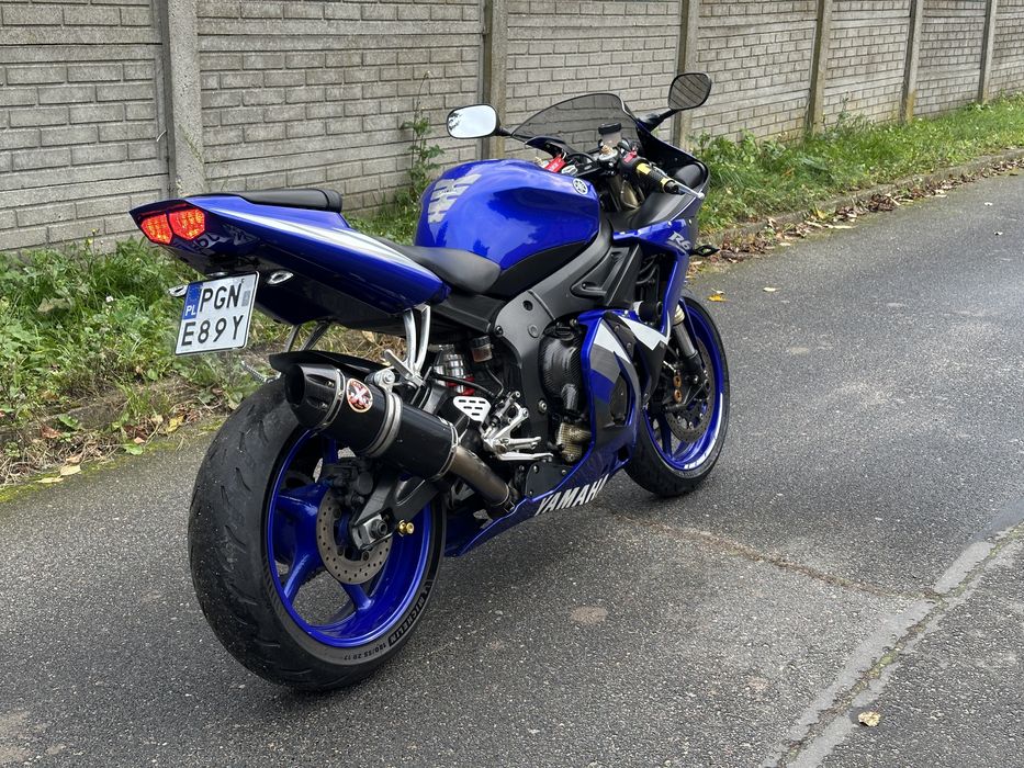 Yamaha YZF R6 zarejestrowana w PL