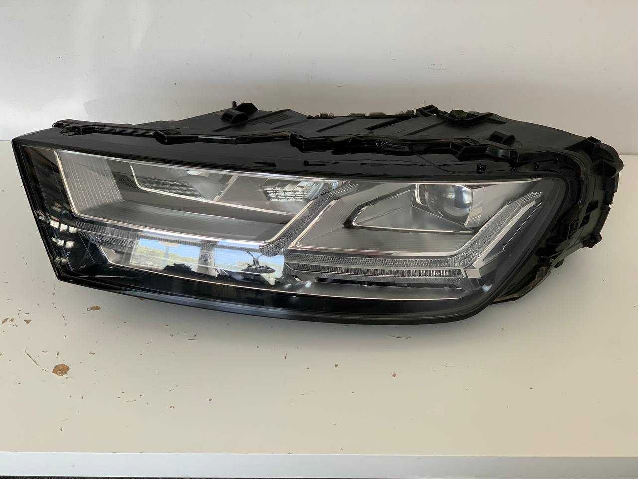 Lewa Lampa Reflektor AUDI Q7 4M Przed Lift Full Led
