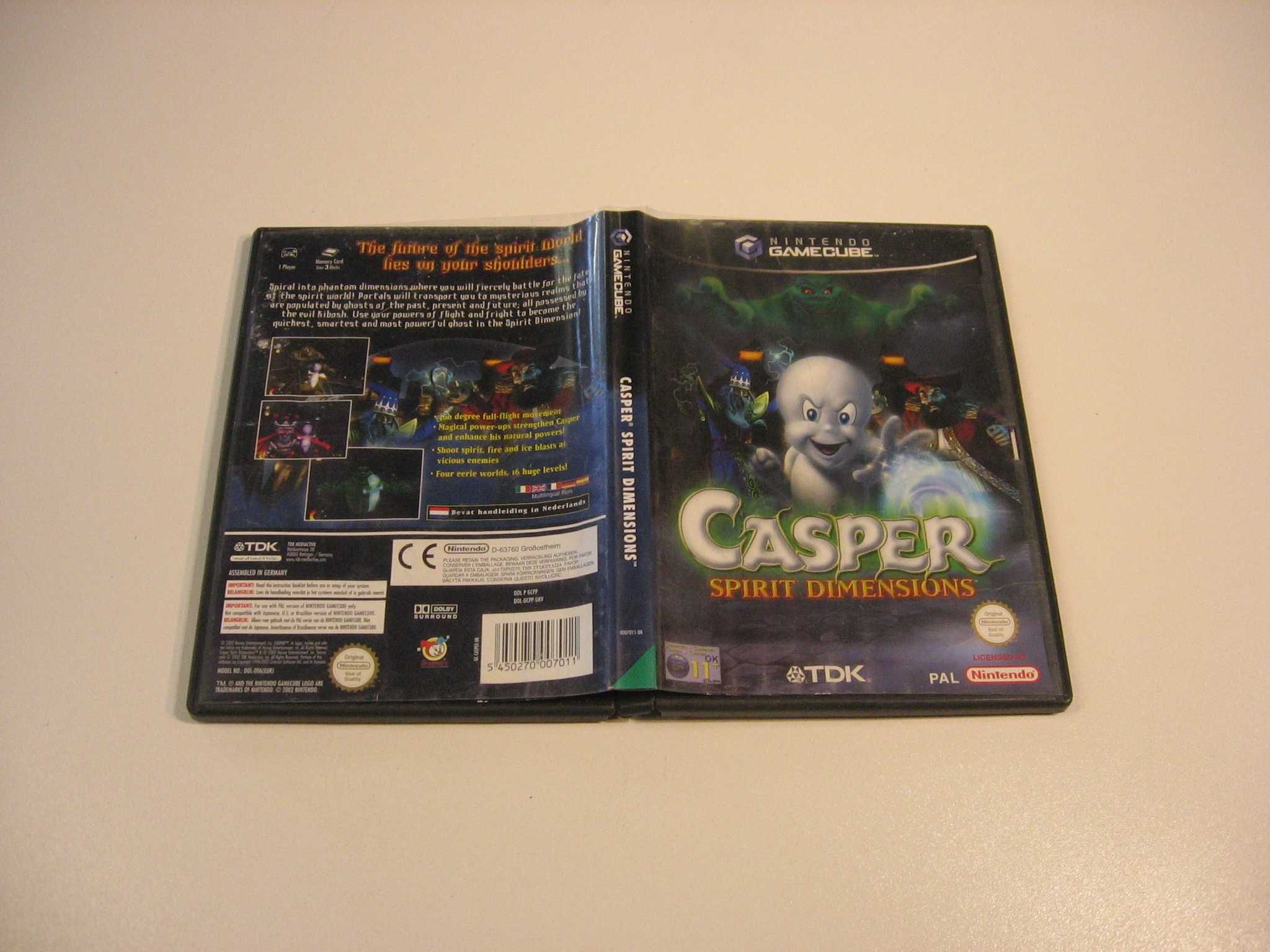 Casper Spirit Dimensions - GRA Nintendo GameCube - Opole 3165