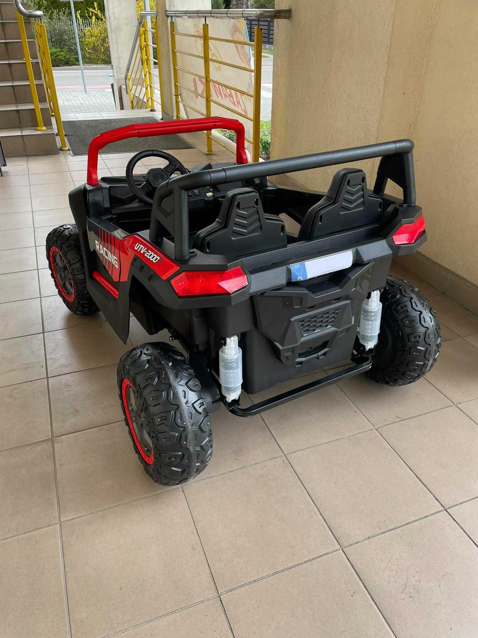 Pojazd Buggy ATV Racing 4x4  do 99 kg 800 W pompowane koła
