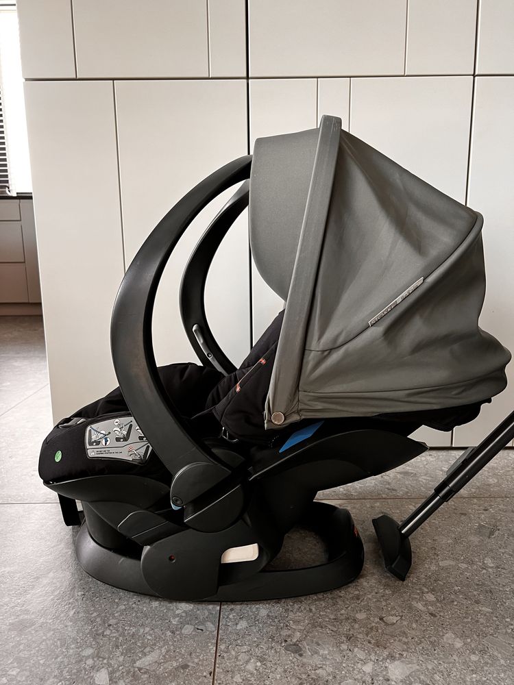 Stokke Xplory gondola spacerówka fotelik z baza, torba transportowa