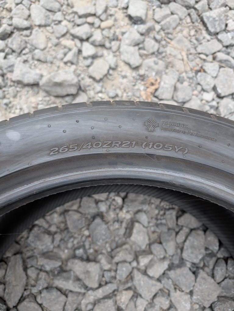 Пара літніх шин Hankook 265/40 R21 265*40 21 Ventus S1evo
