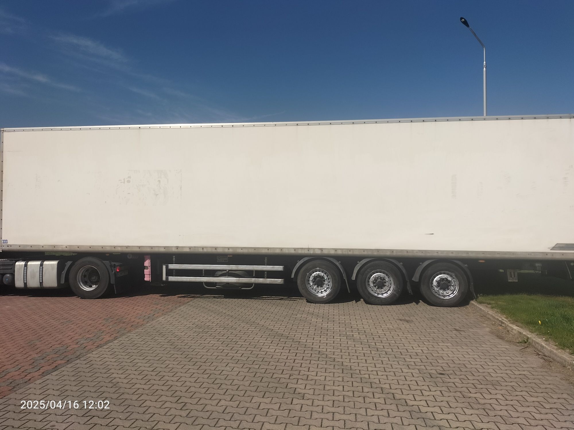 Naczepą Samro Doubledeck